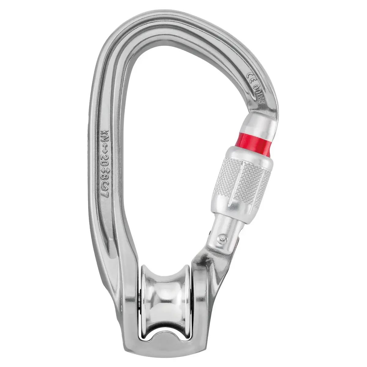 Petzl Karabiner met katrol Petzl Rollclip Z Screw-Lock