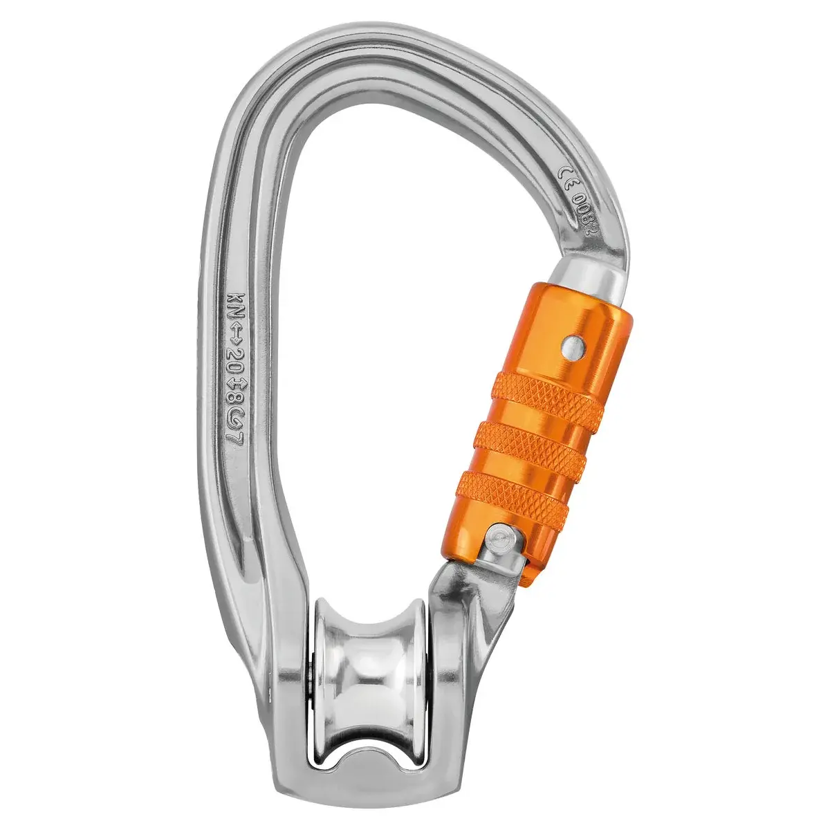 Karabiner met katrol Petzl Rollclip Z Triact-Lock