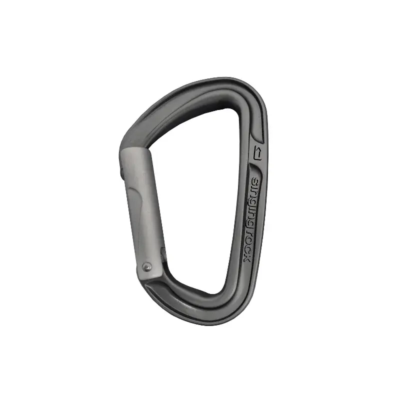 Singing Rock Karabiner Singing Rock COLT recht grijs