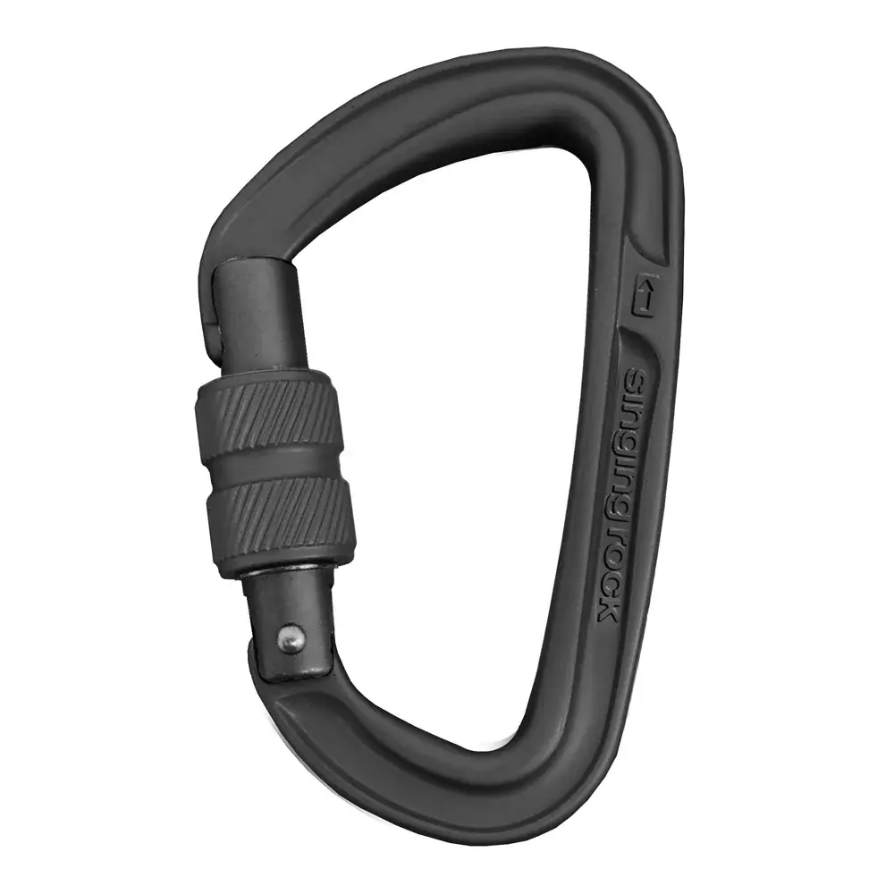 Singing Rock Karabiner Singing Rock Colt screw zwart
