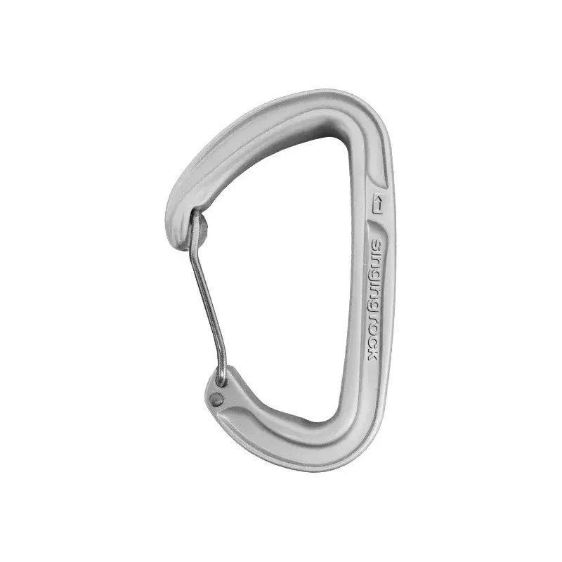 Singing Rock Karabiner Singing Rock COLT WIRE recht zilver