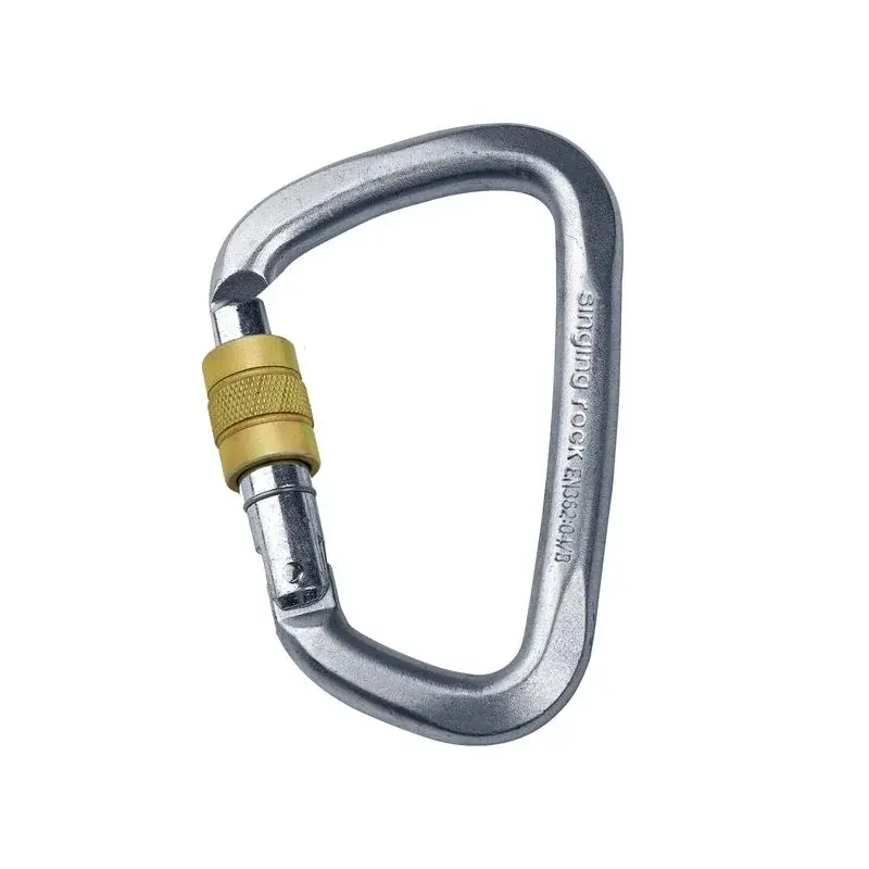 Singing Rock Karabiner Singing Rock D staal 50kN