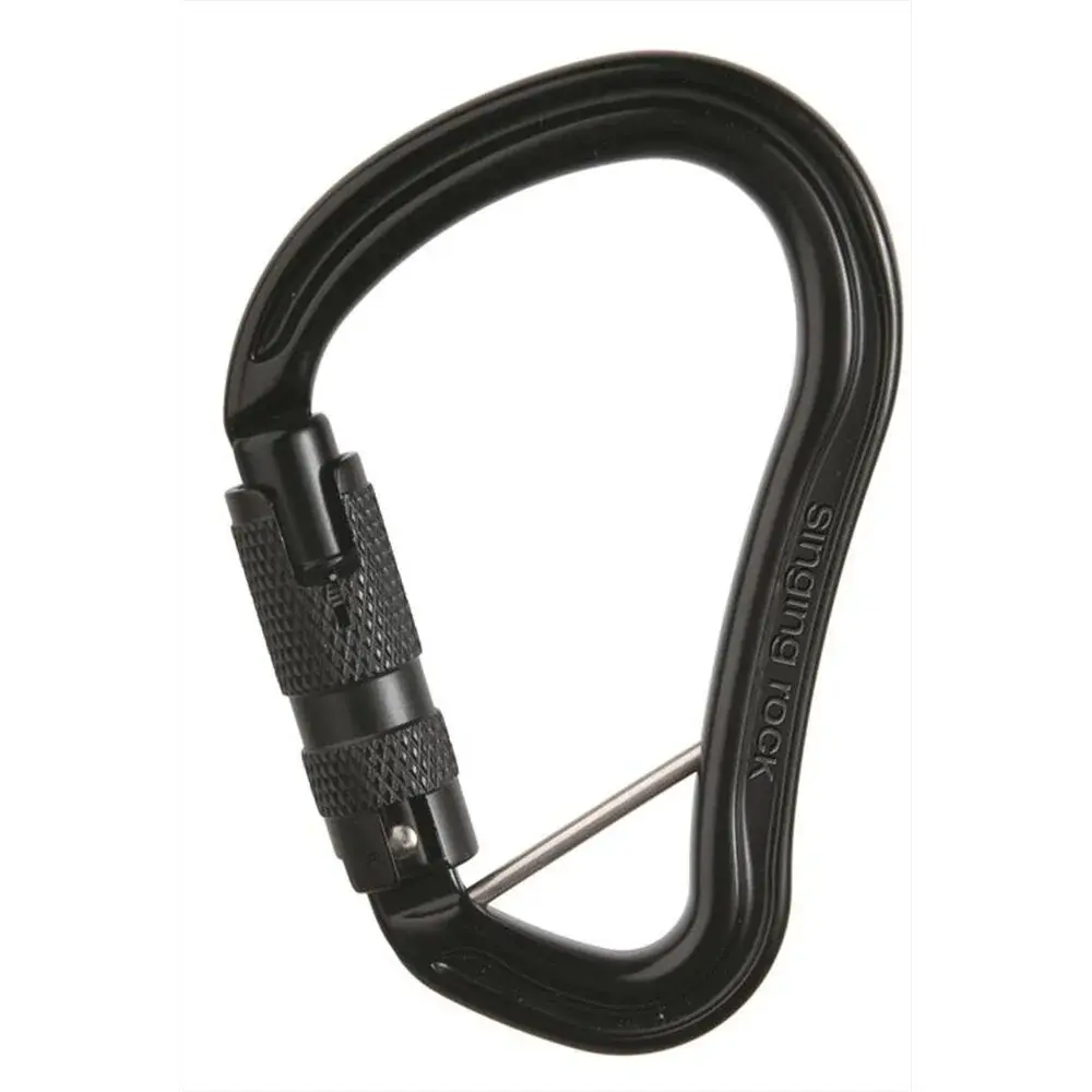 Karabiner Singing Rock Hector Triple BC zwart