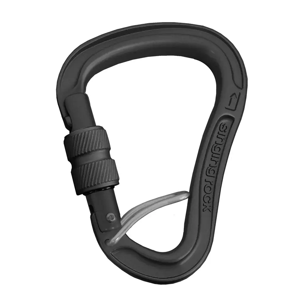 Singing Rock Karabiner Singing Rock HMS Bora GP screw zwart