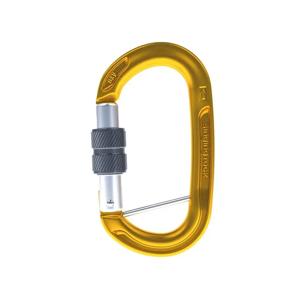 Singing Rock Karabiner Singing Rock OXY BC screw goud