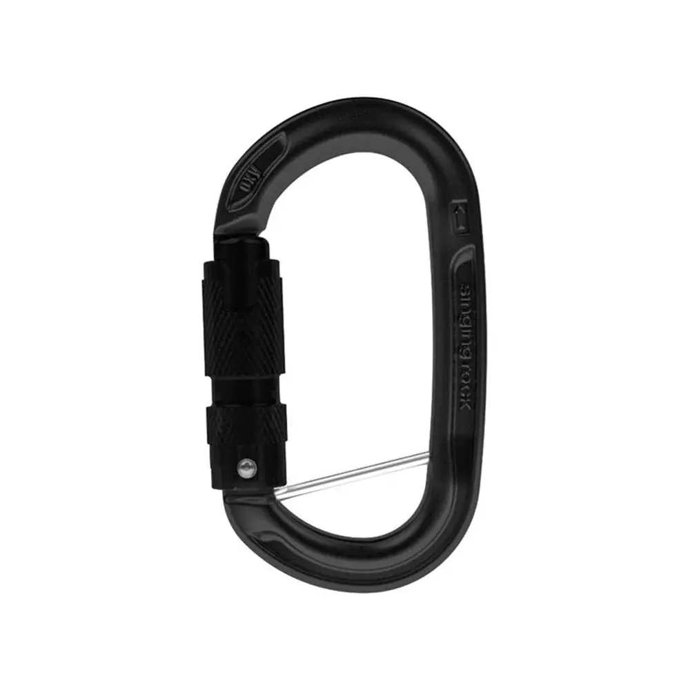 Karabiner Singing Rock OXY BC triple zwart