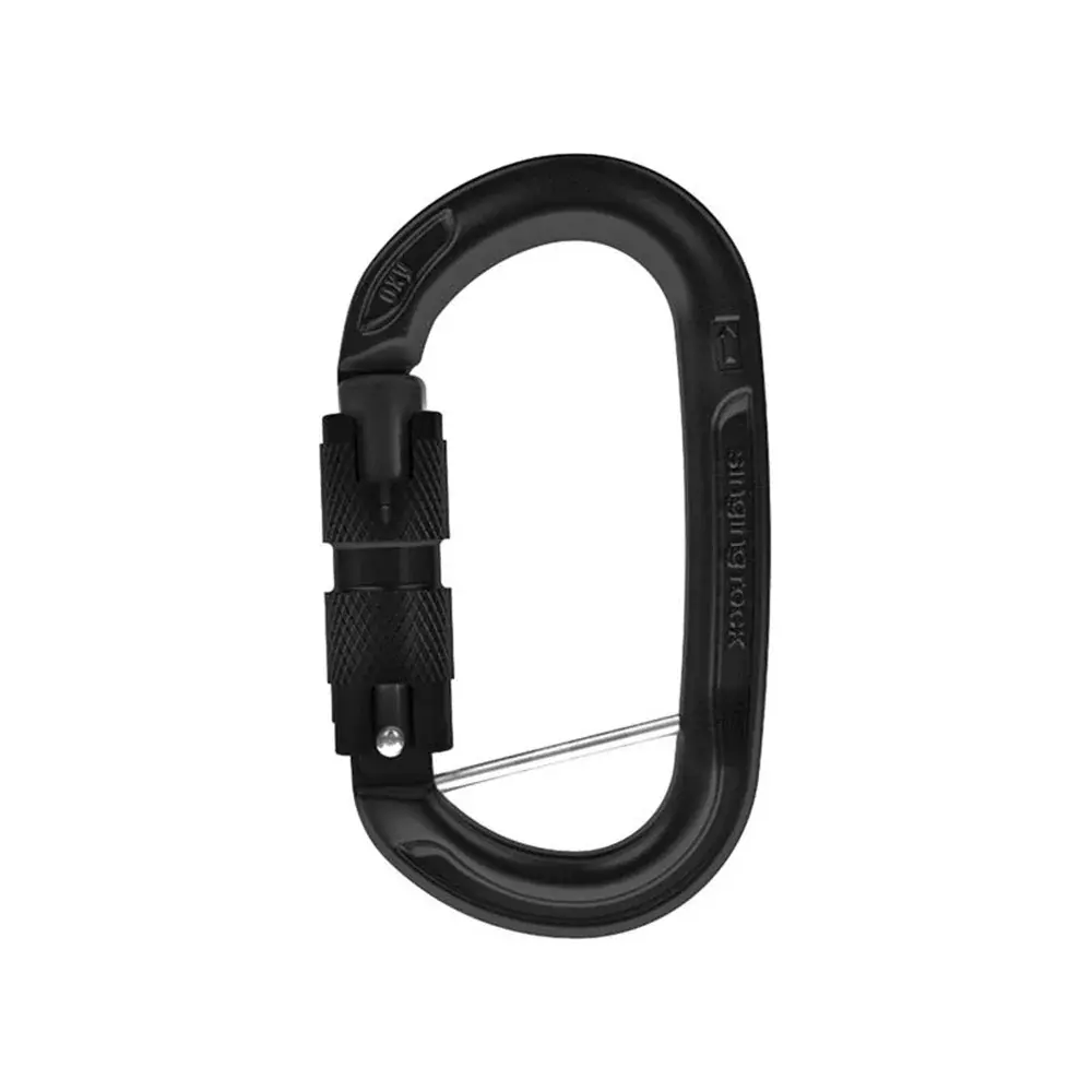Karabiner Singing Rock OXY BC twist zwart