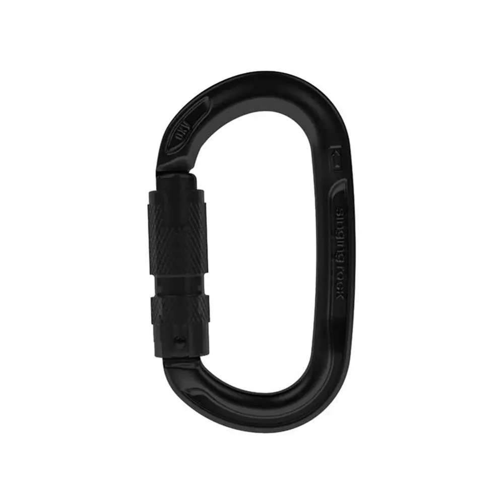 Singing Rock Karabiner Singing Rock OXY triple zwart