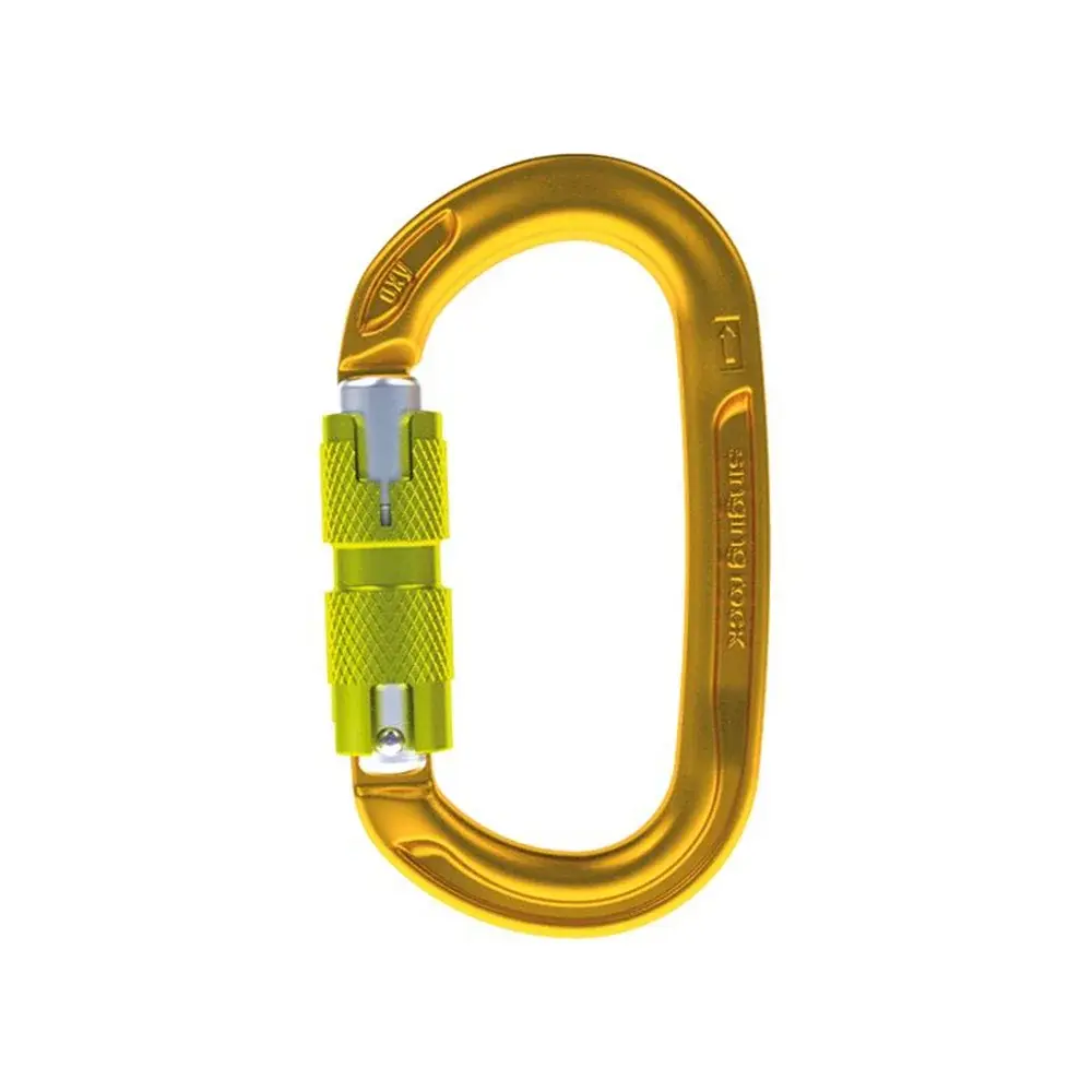 Singing Rock Karabiner Singing Rock OXY twist goud