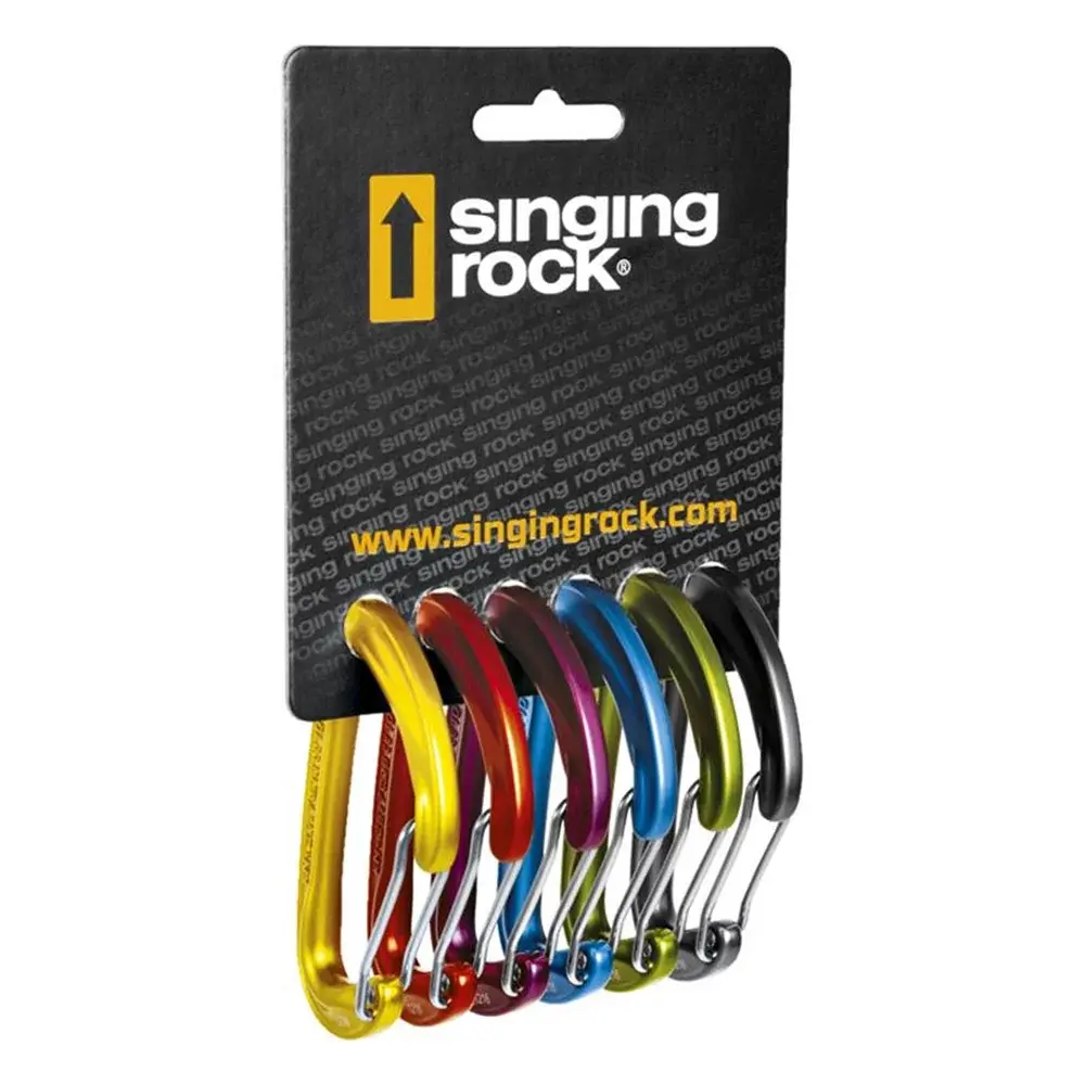 Singing Rock Karabiner Singing Rock VISION recht 6pack