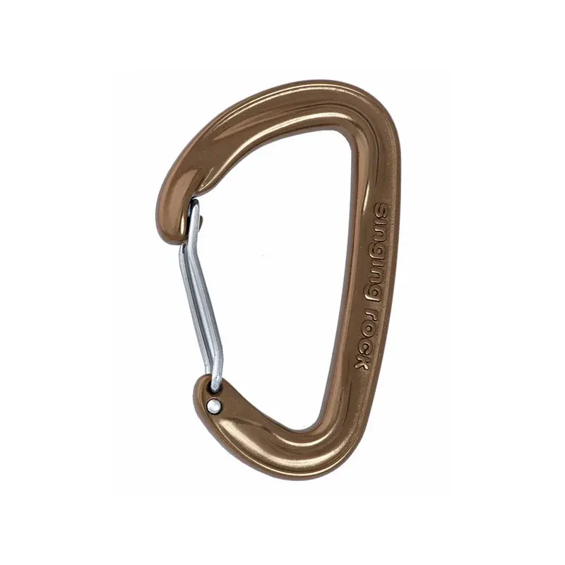 Singing Rock Karabiner Singing Rock VISION recht bruin