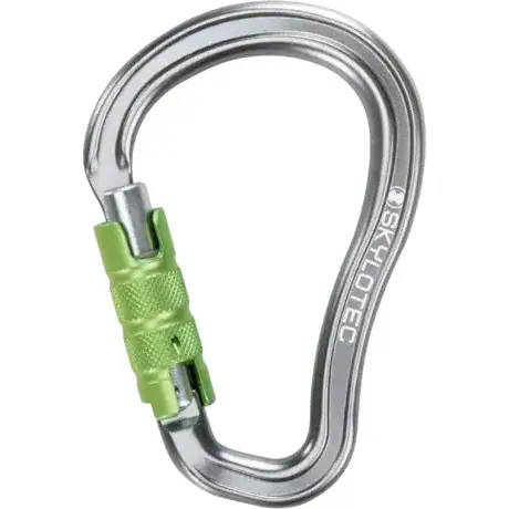 Skylotec Karabiner Skylotec Axis HMS TG (triplex gate) Grey/Green Onesize