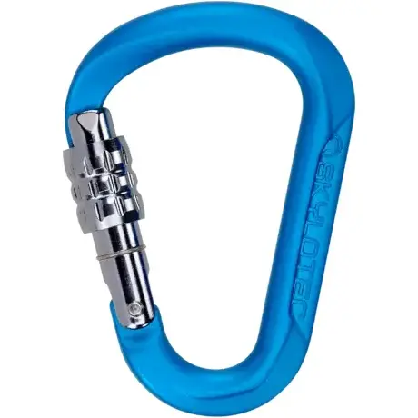 Skylotec Karabiner Skylotec Tondo SG (screw gate) ElectricBlue/Anthracite Onesize