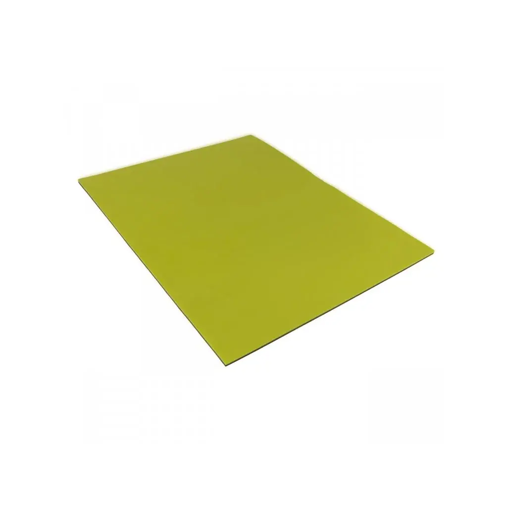 Yate Slaapmat Yate Fitness Maxi tweelaags 1,2cm zwart/lichtgroen