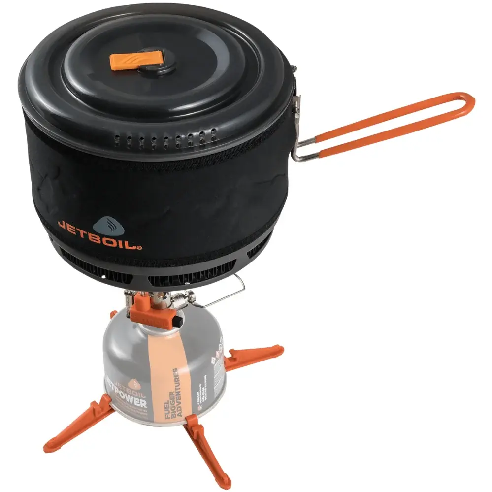 JetBoil Keramische pan JetBoil Ceramic FluxRing Cook Pot Carbon 1500ml