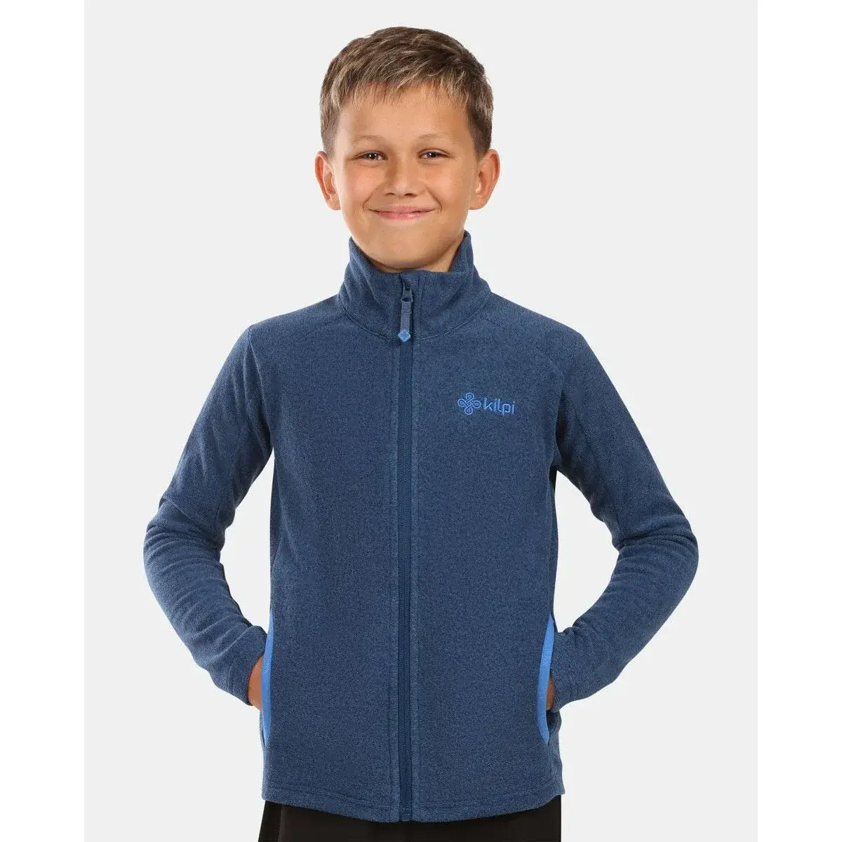 Kilpi Kinder fleecetrui Kilpi GLAMER-J donkerblauw