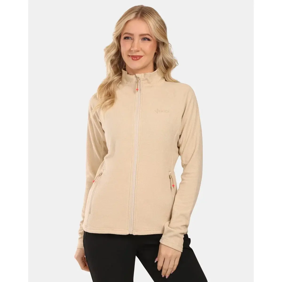Kilpi Dames fleecetrui Kilpi GLAMER-W beige