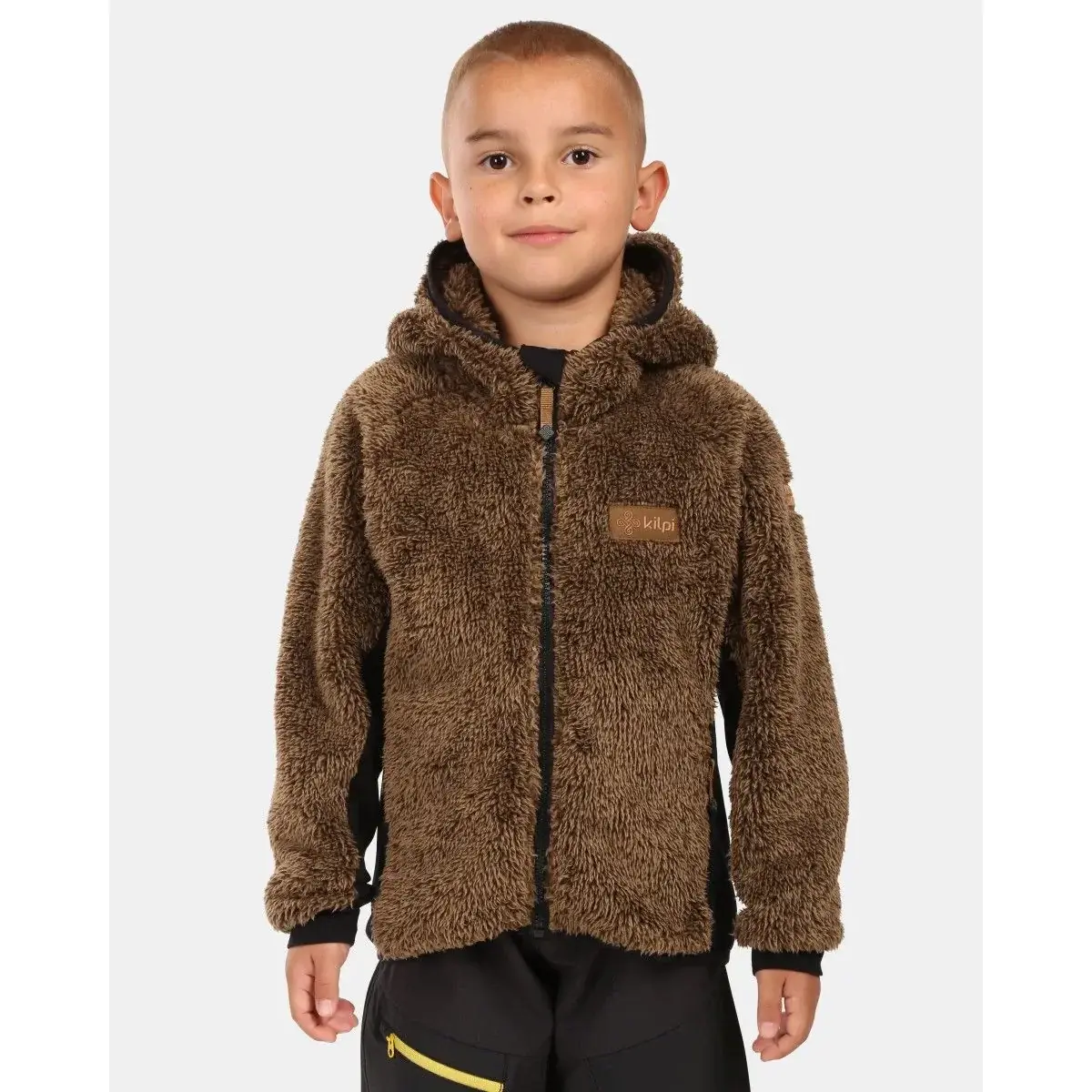 Kilpi Kinder fleecetrui Kilpi NORKA-JB bruin
