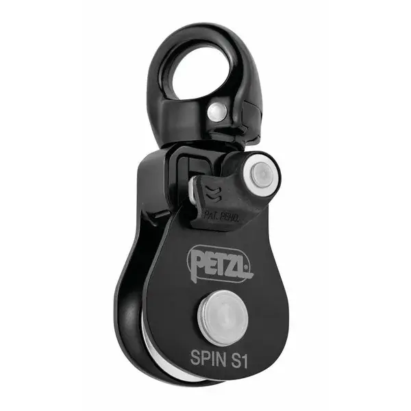 Petzl Katrol Petzl Spin S1 black
