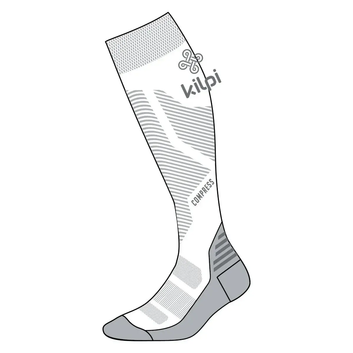 Compressiekousen Kilpi COMPRESS-U wit