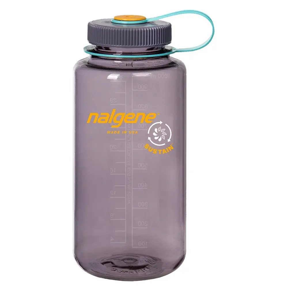 Nalgene Fles Nalgene Wide-Mouth Aubergine Sustain