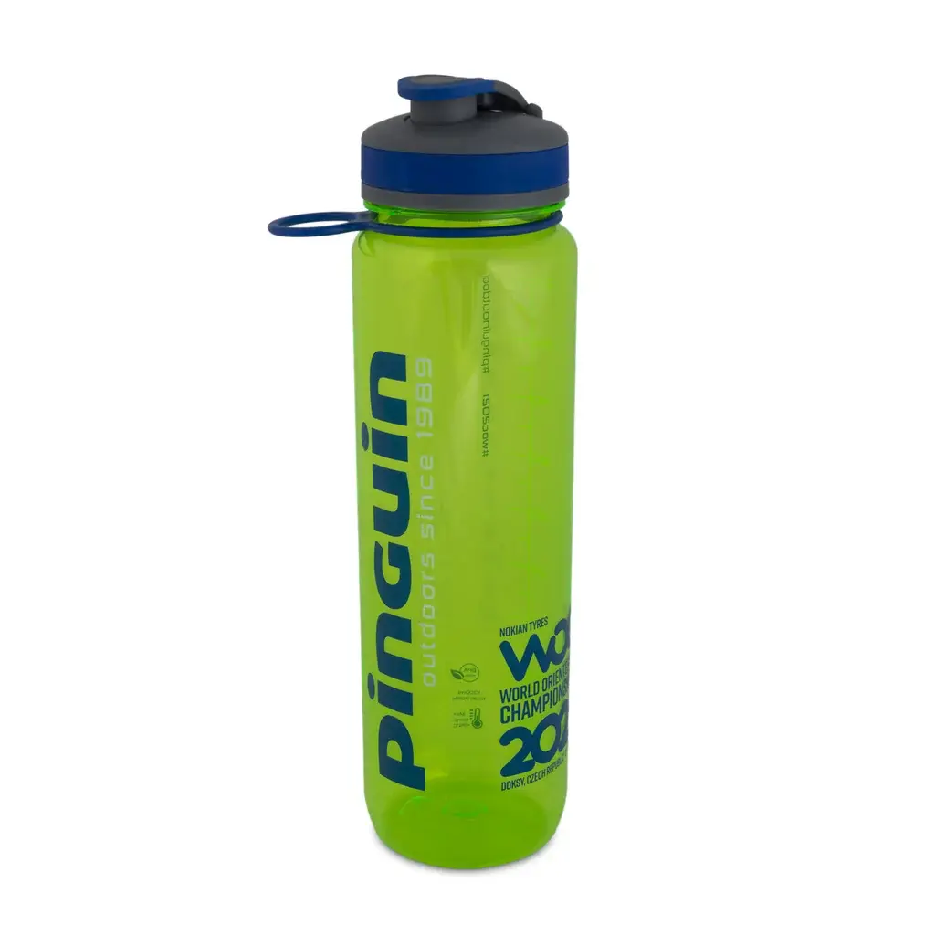 Pinguin Fles Pinguin Tritan Sport Bottle 1000ml groen
