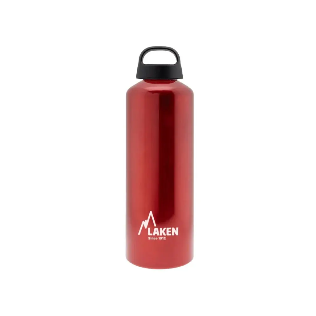 LAKEN Fles LAKEN aluminium Classic 1000 ml rood