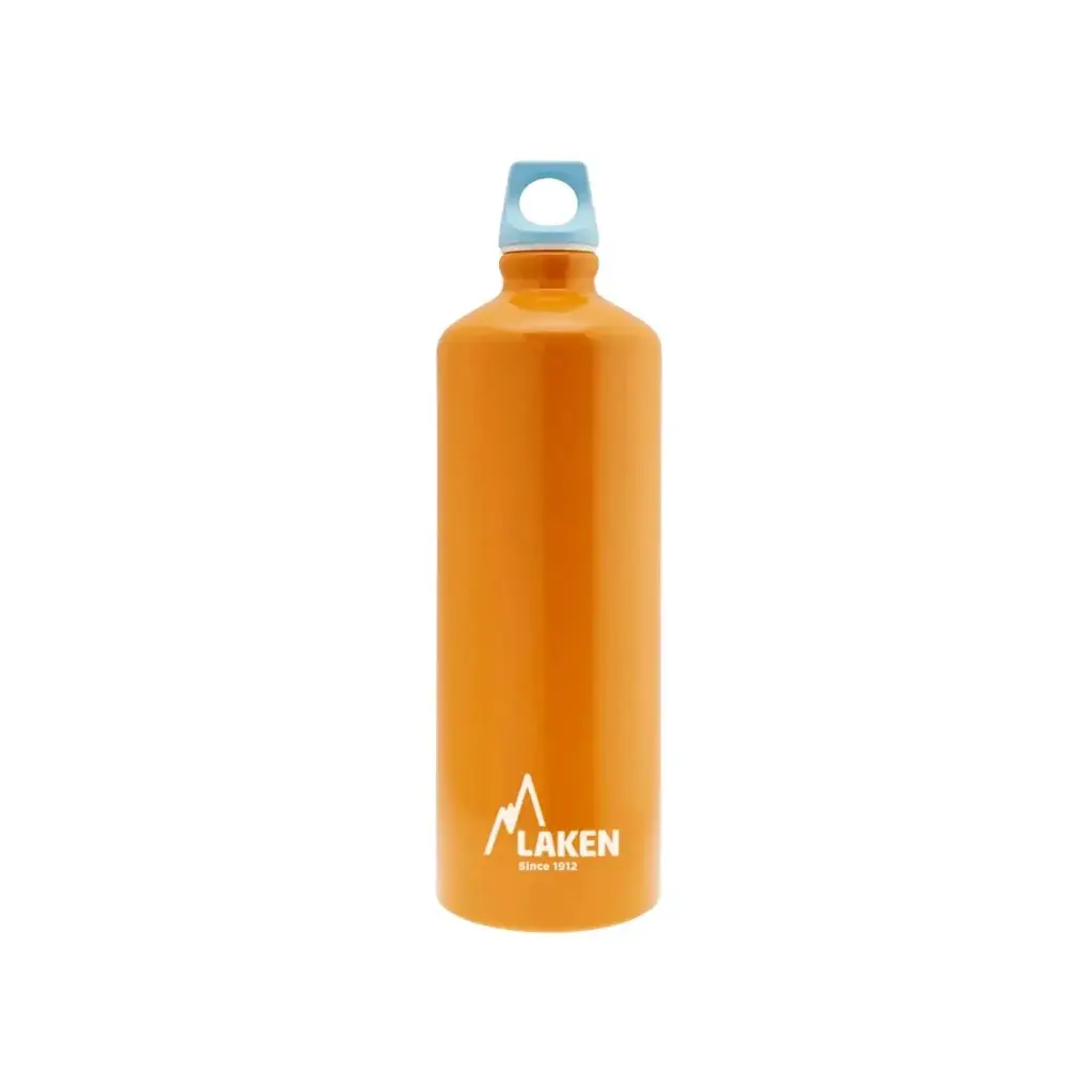 Fles LAKEN aluminium Futura 1000 ml oranje