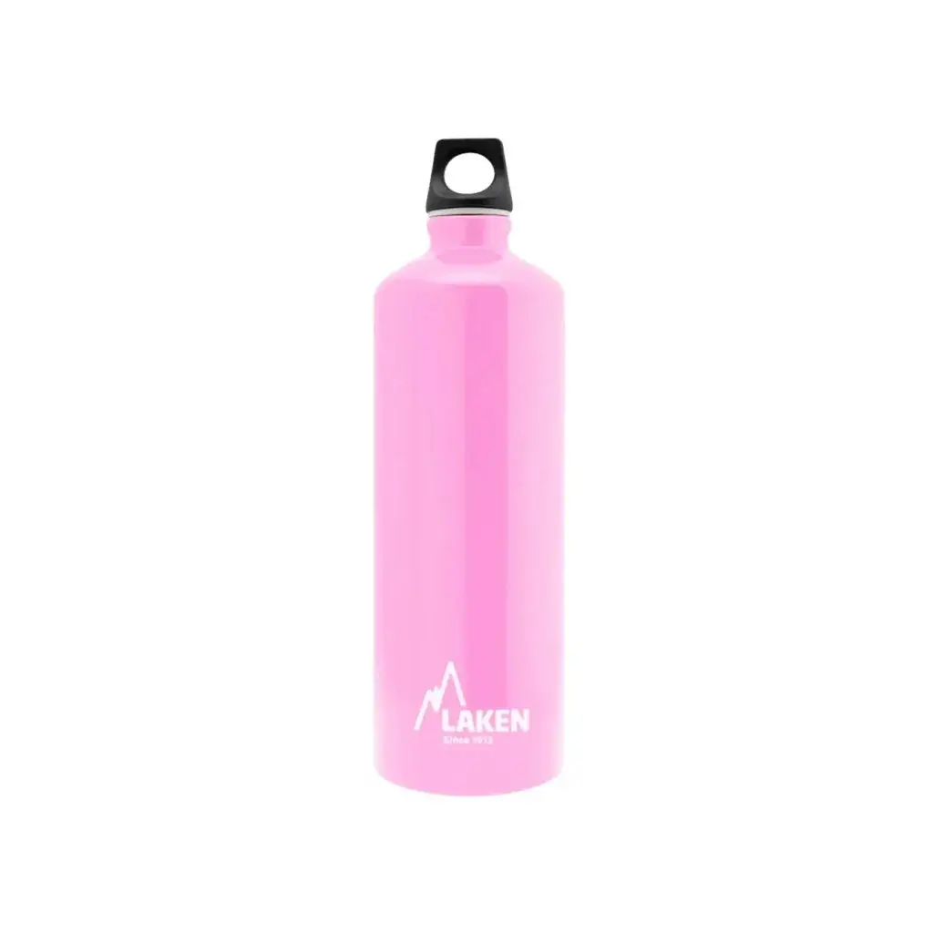 Fles LAKEN aluminium Futura 1000 ml roze