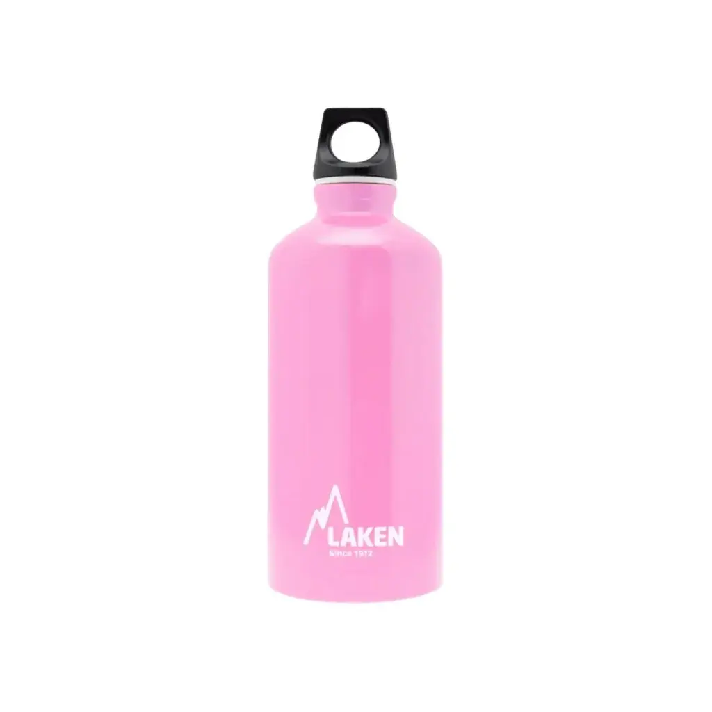 Fles LAKEN aluminium Futura 600 ml roze
