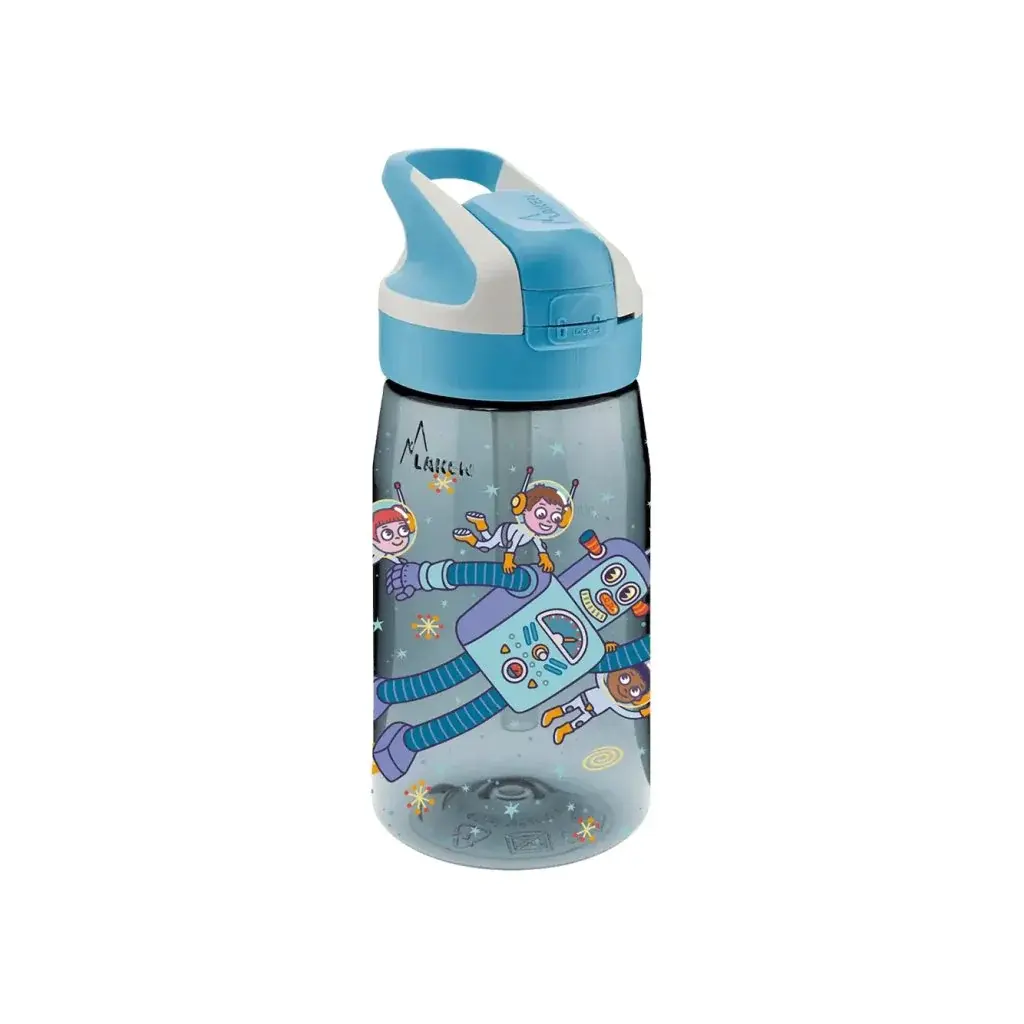LAKEN Fles LAKEN tritan Summit 450 ml Space Robot