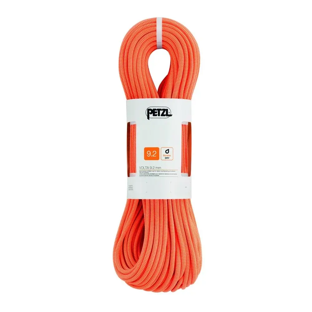 Touw Petzl Volta 9,2 orange
