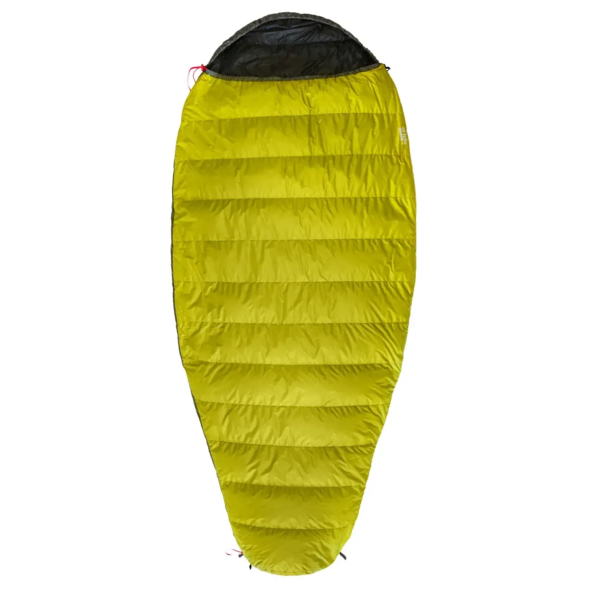 Warmpeace Zomer donsslaapzak Warmpeace Spacer 300 oasis green/grey/black