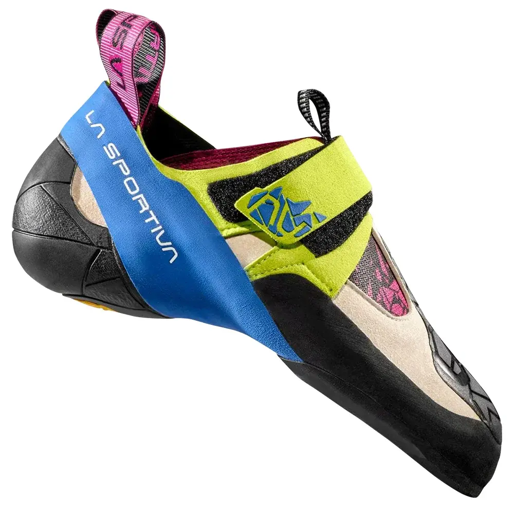 La Sportiva Klimschoenen La Sportiva Skwama apple green/cobalt blue_e05b13