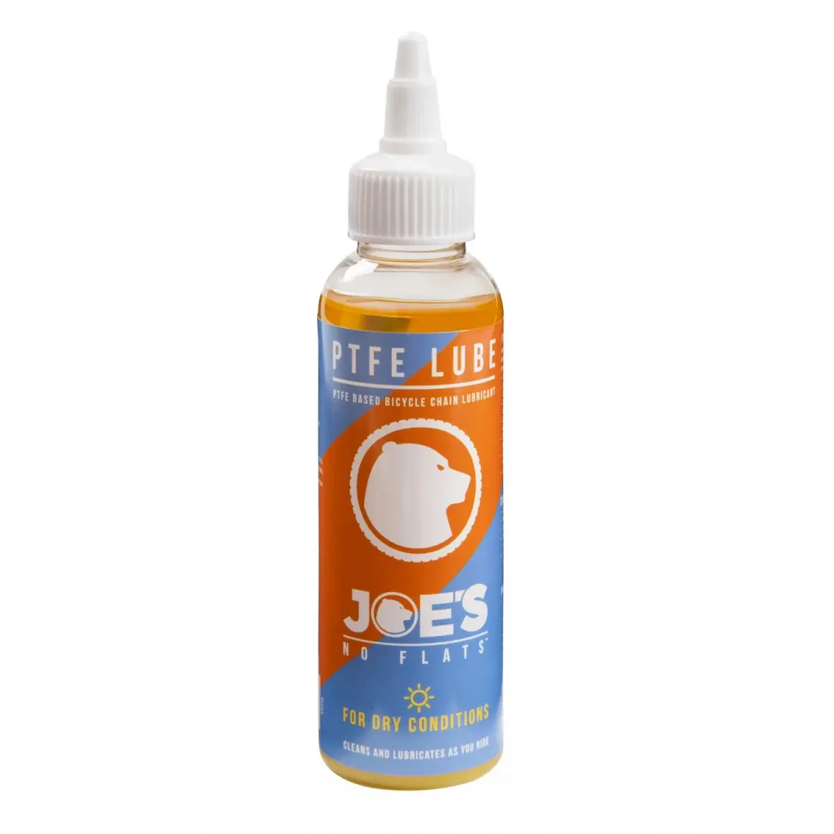 Joe´s No Flats Kettingolie Joe´s No Flats PTFE Lube voor droge omstandigheden 125 ml