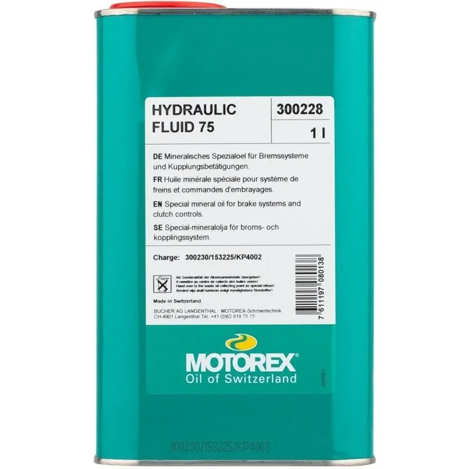 Motorex Minerale olie Motorex Hydraulic Fluid 75 1l