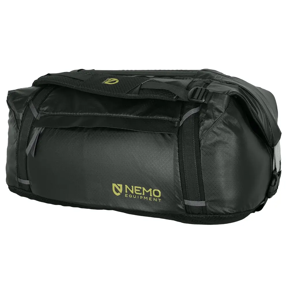 Nemo Equipment Reistas Nemo Equipment Double Haul Convertible Duffel 55L Black 55 l