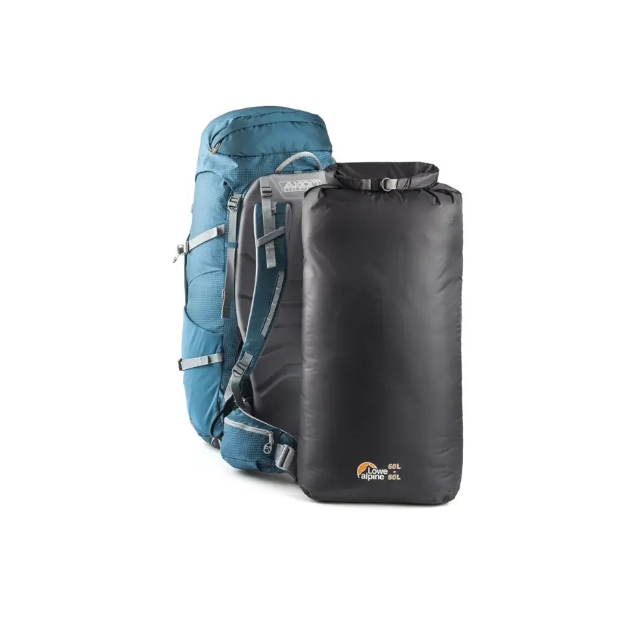 Lowe Alpine Waterdichte binnenzak voor rugzak Lowe Alpine Rucksac Liner L 80L black