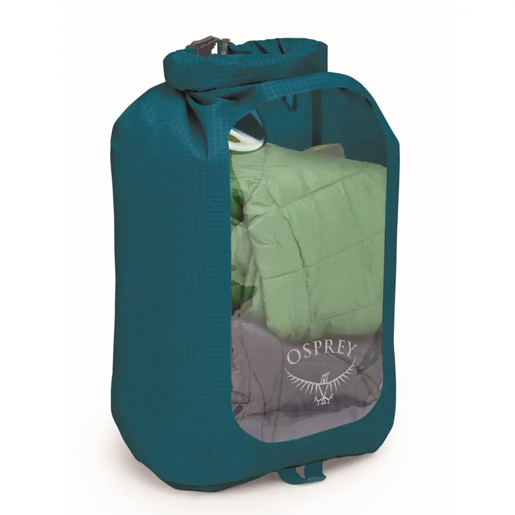 Osprey Waterdichte zak Osprey Dry Sack W/Window 12L Waterfront blue
