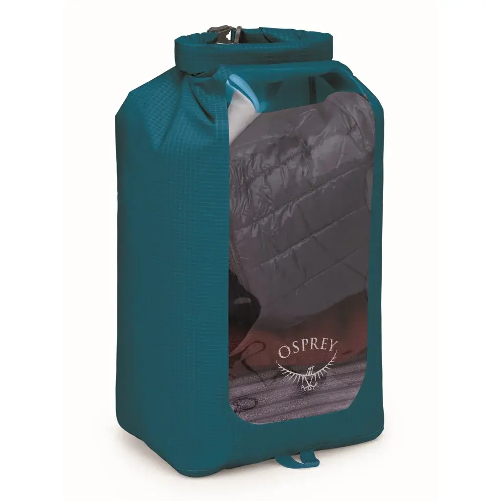 Osprey Waterdichte zak Osprey Dry Sack W/Window 20L Waterfront blue