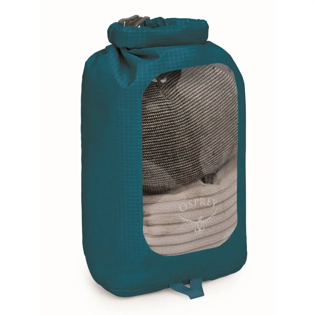 Osprey Waterdichte zak Osprey Dry Sack W/Window 6L Waterfront blue