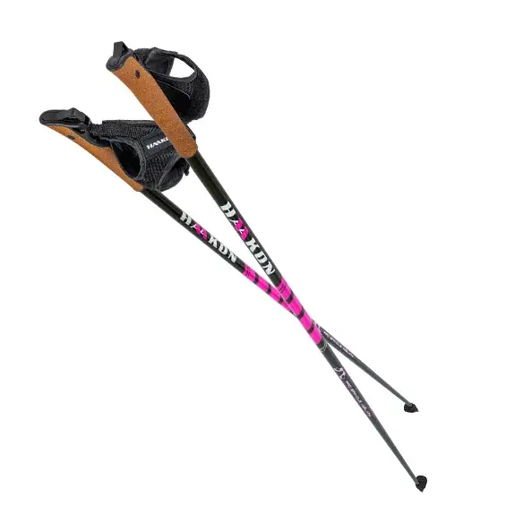 HAAKON Nordic walking-stokken HAAKON Black-pink