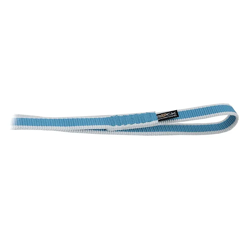Rock Empire Bandslinge Rock Empire Open sling PA 20mm/80cm azuurblauw