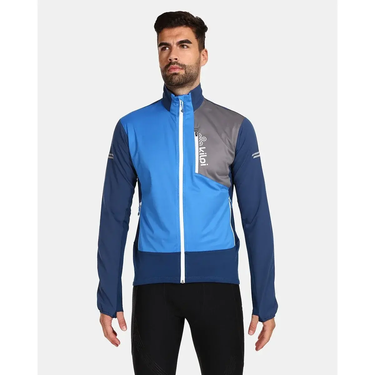 Kilpi Heren hardloopjas Kilpi NORDIM-M donkerblauw