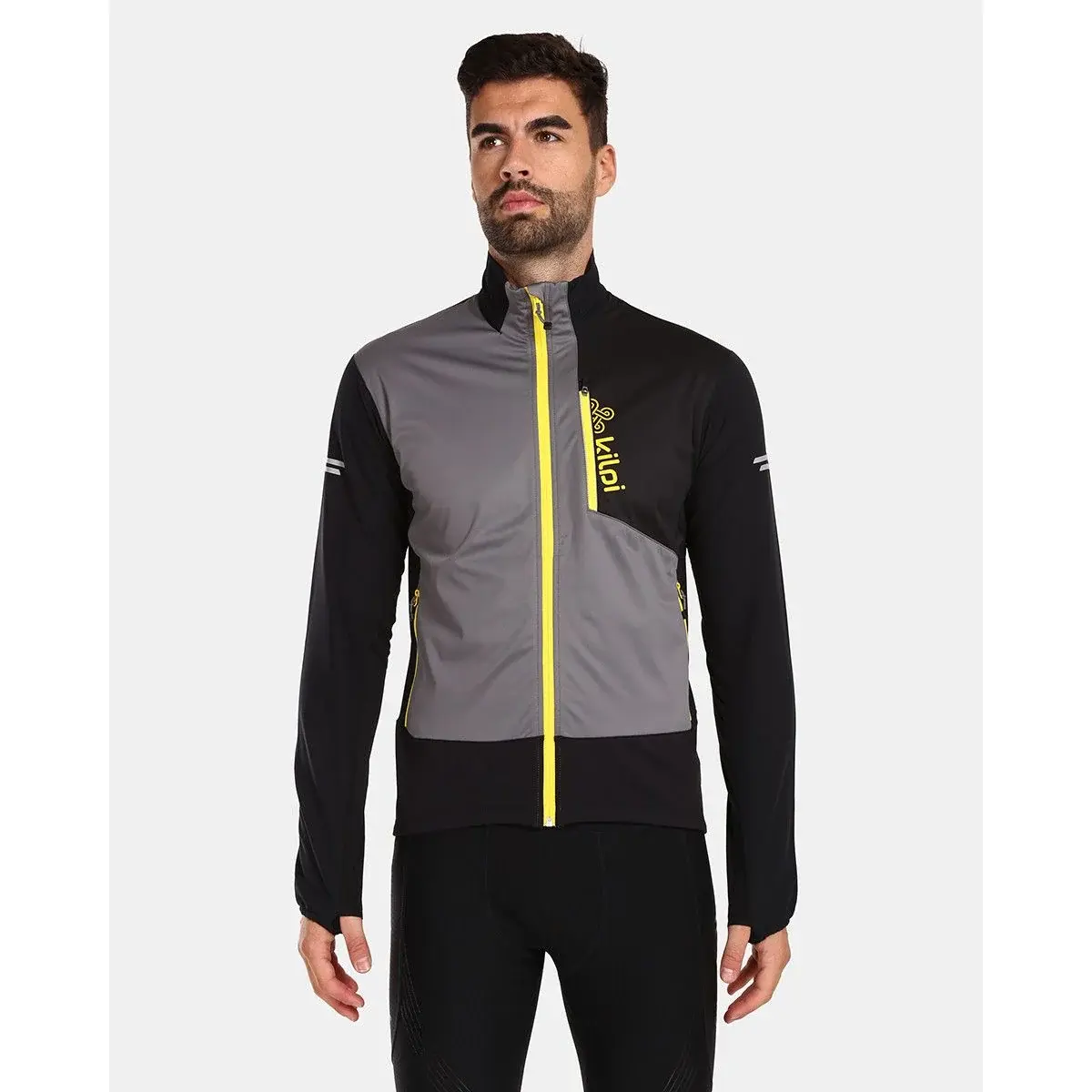 Kilpi Heren hardloopjas Kilpi Nordim-M Grijs