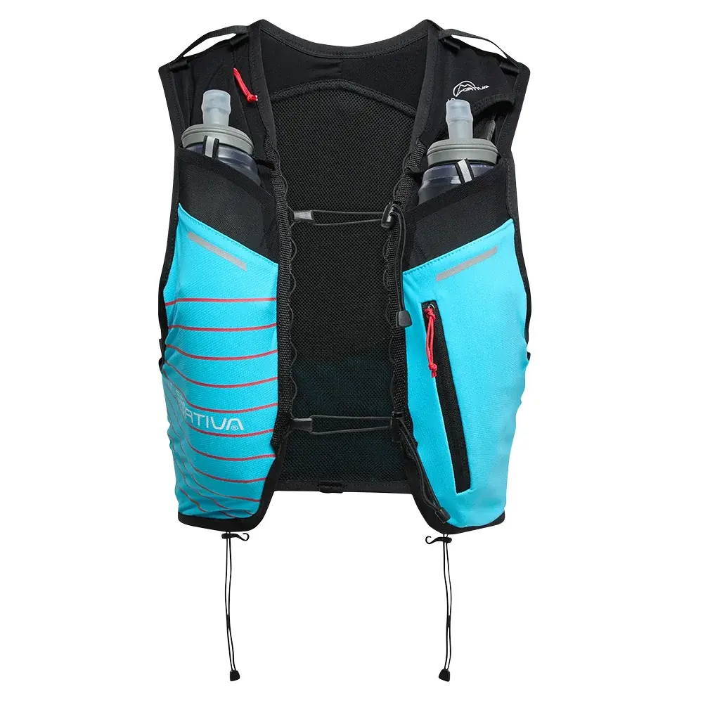 Heren hardloopvest La Sportiva Trail Vest 5L malibu blue/hibiscus