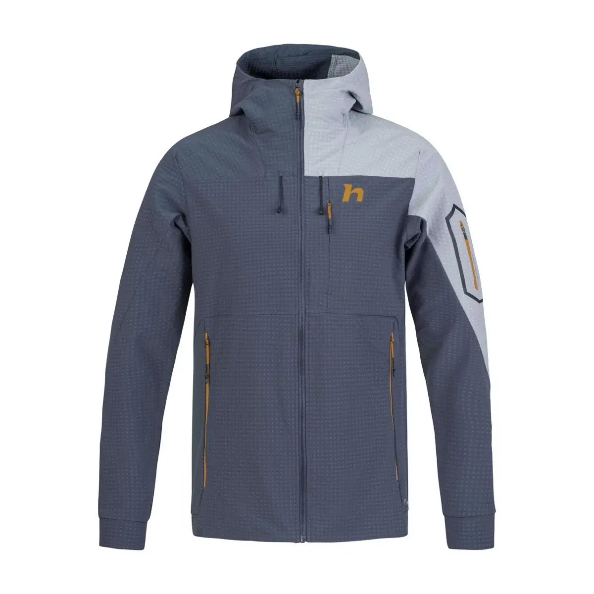 Herenjas Hannah Aren Hoody india ink/sharkskin