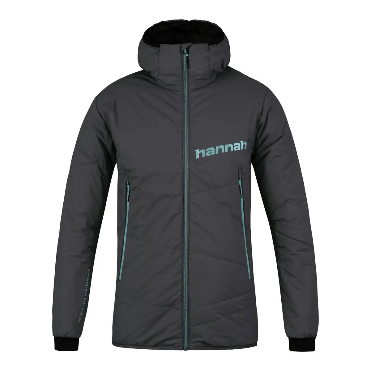 Heren isolatiejas Hannah Gabber Hoody anthracite