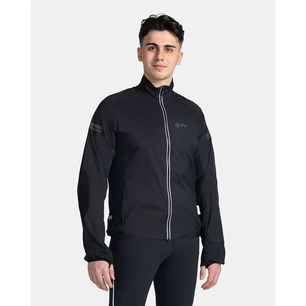 Kilpi Heren hardloopjas Kilpi Tirano-M zwart