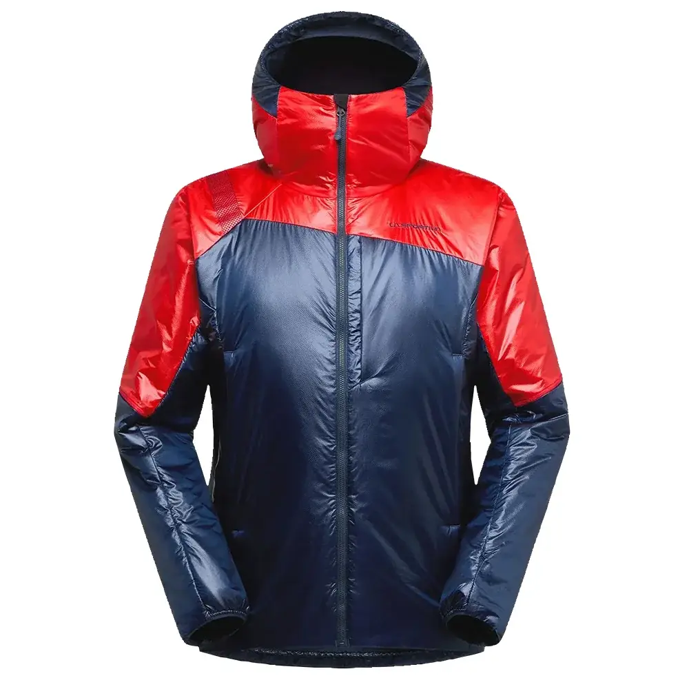 Herenjas La Sportiva Alpine Guide Primaloft Hoody night sky/mountain red